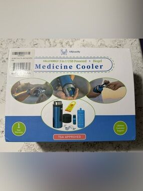 Medicine Cooler 3-in-1 USB Powered - Blue